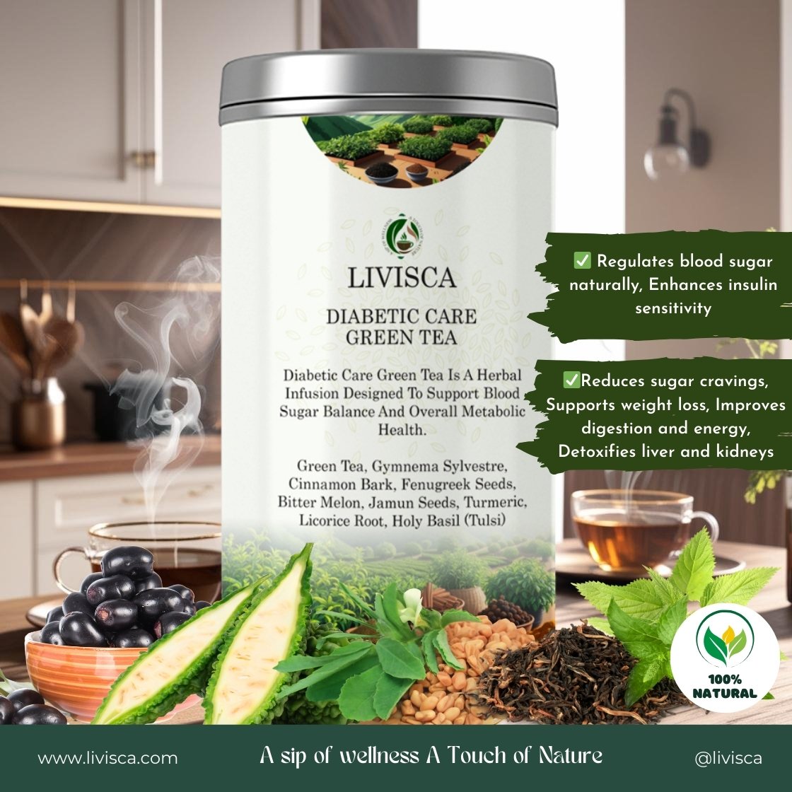 Diabetic Care Green Tea