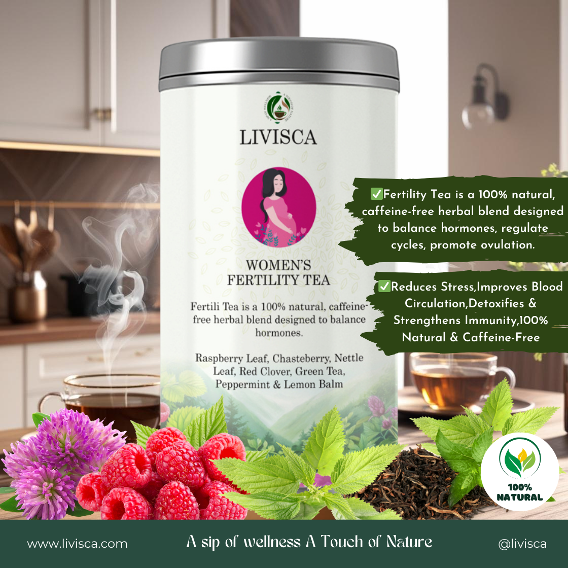 Women’s Fertility Tea
