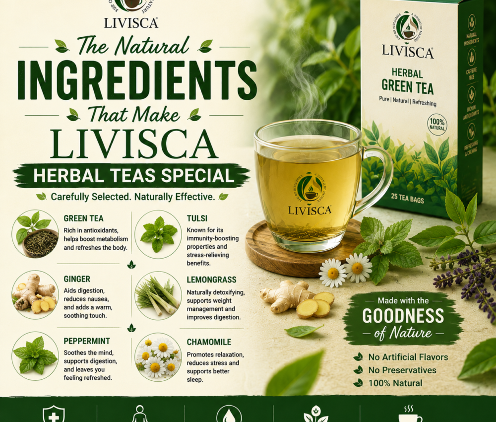 The Natural Ingredients That Make Livisca Herbal Teas Special